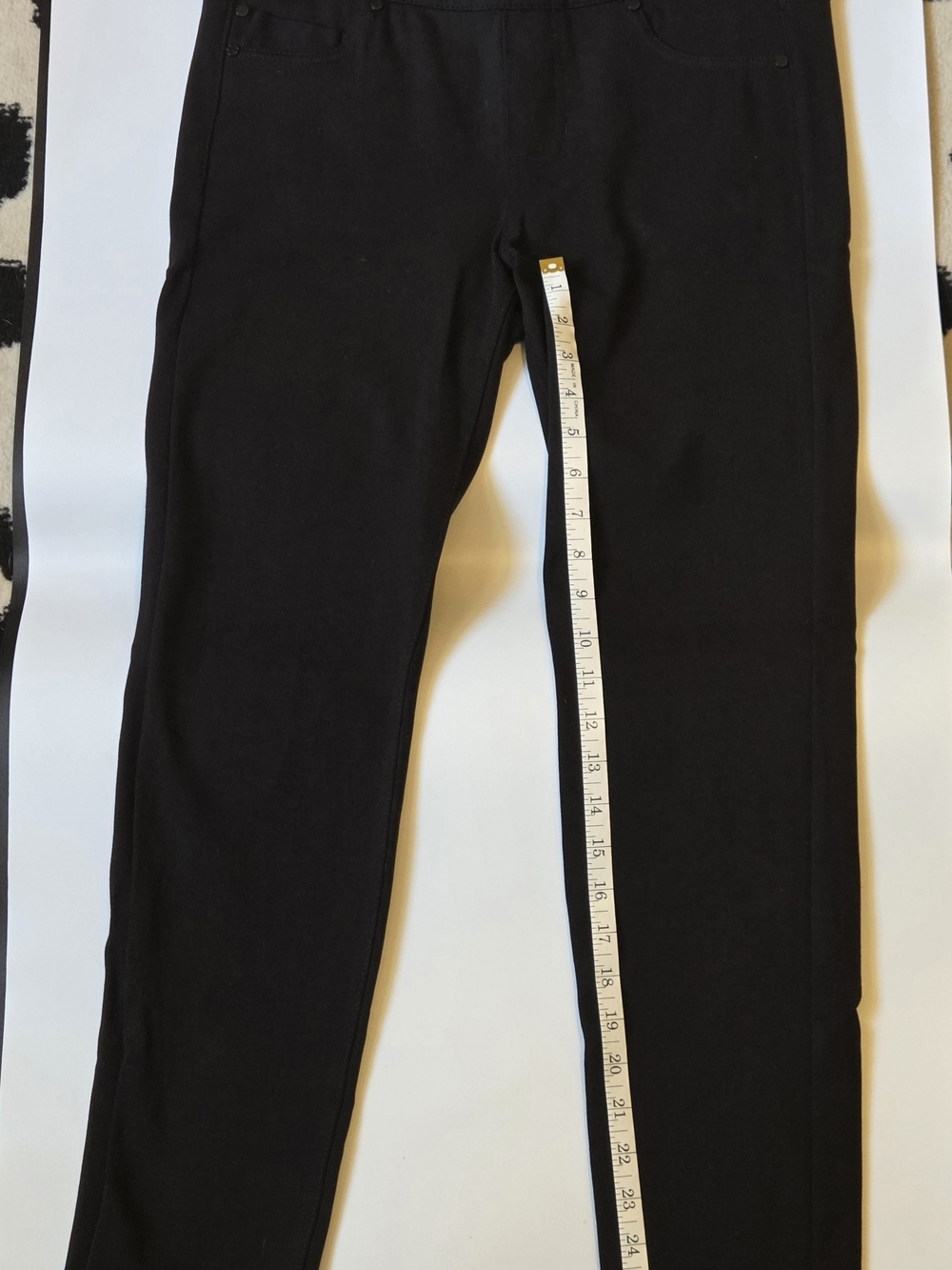 Liverpool Black Stretch Leggings with Comfortable Waistband